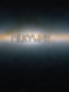 Das Milky Way Wallpaper 240x320