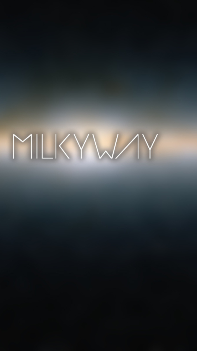 Обои Milky Way 750x1334