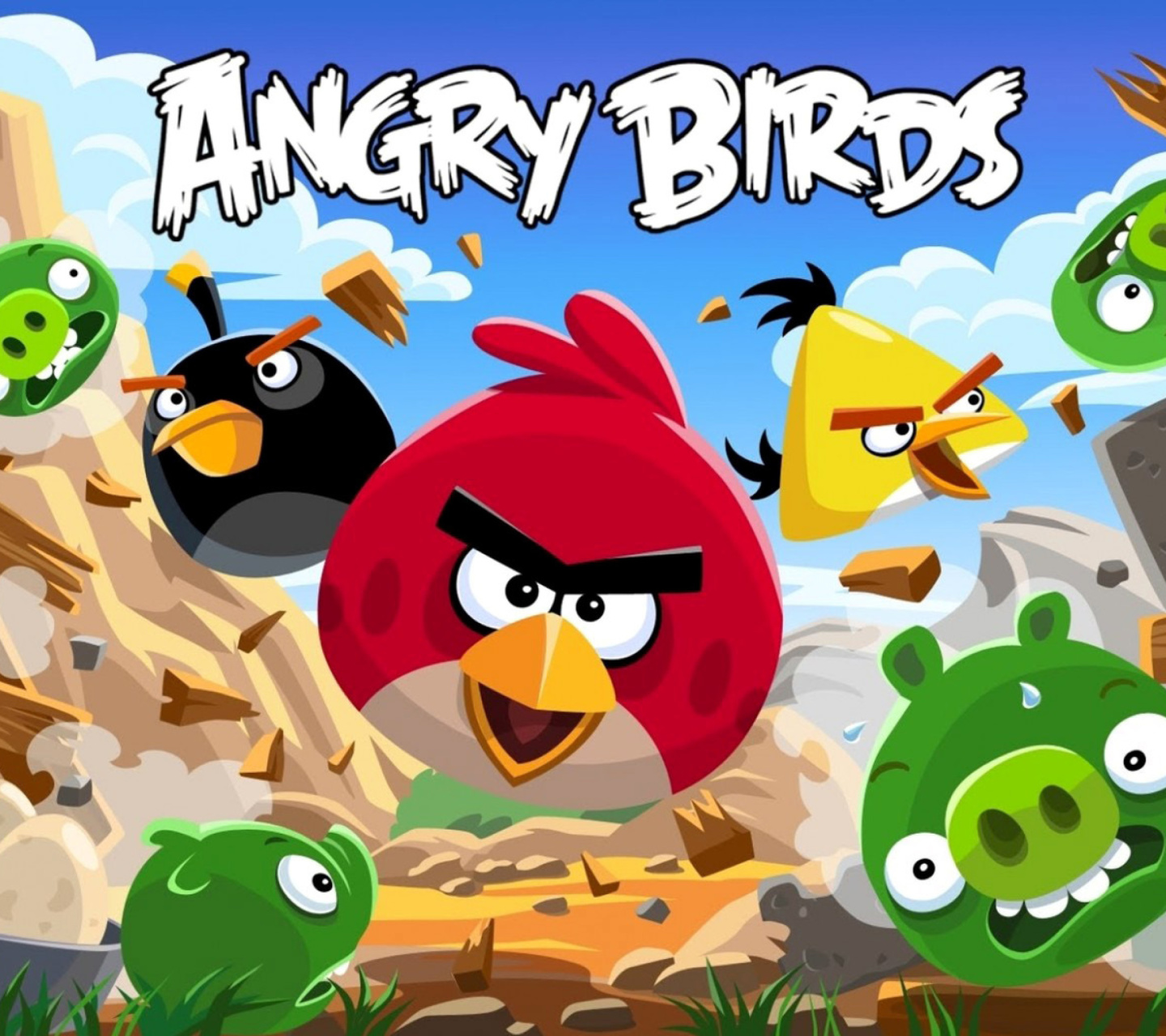 Sfondi Angry Birds Rovio Adventure 1440x1280
