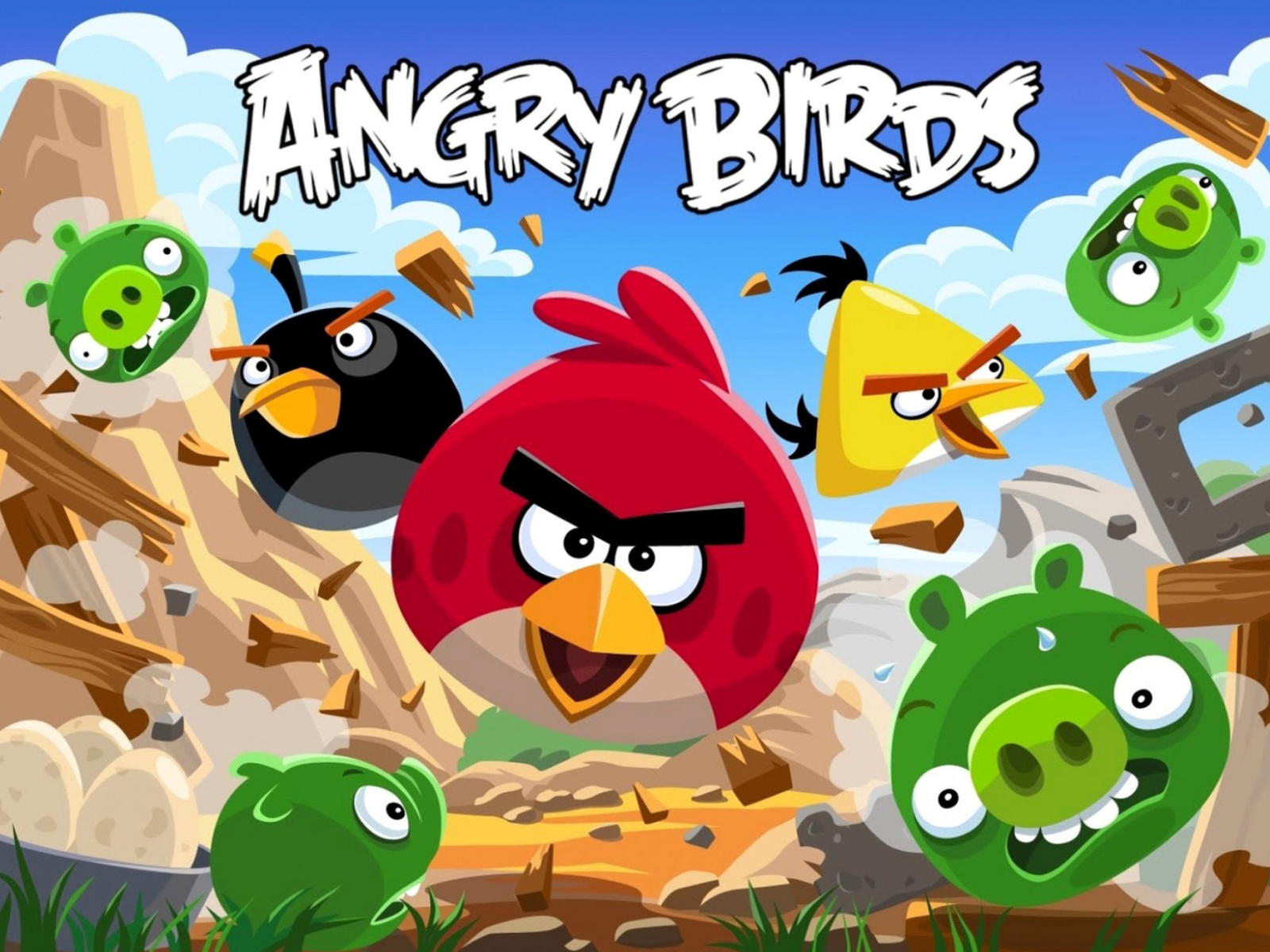 Sfondi Angry Birds Rovio Adventure 1600x1200