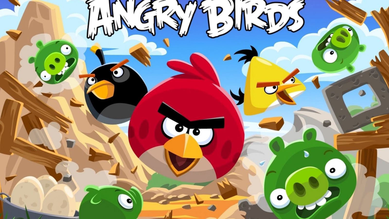 Sfondi Angry Birds Rovio Adventure 1600x900