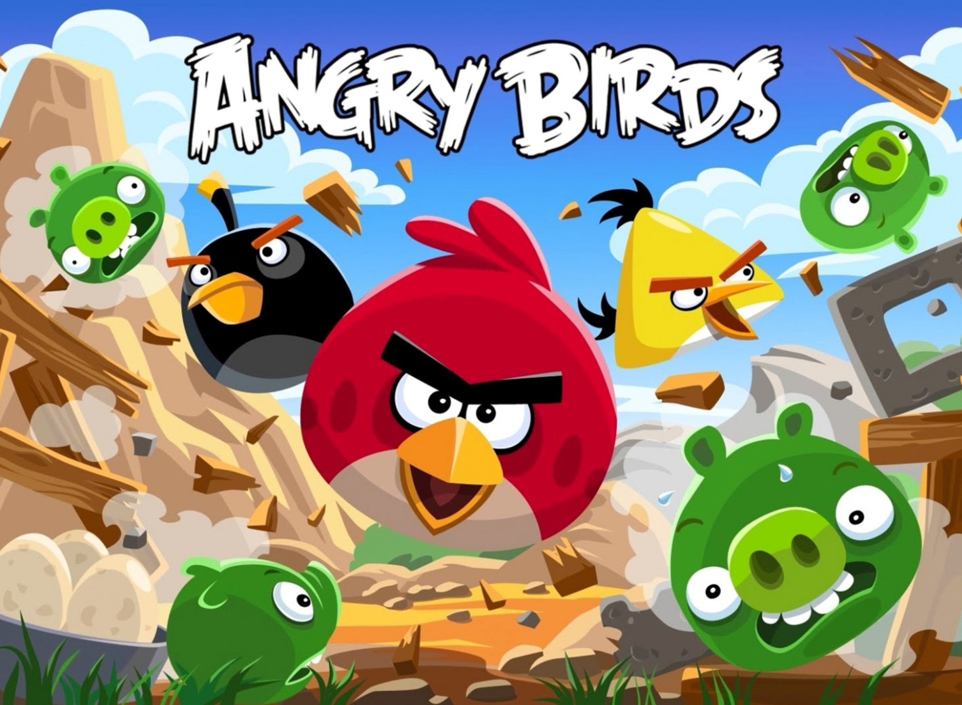 Обои Angry Birds Rovio Adventure 1920x1408