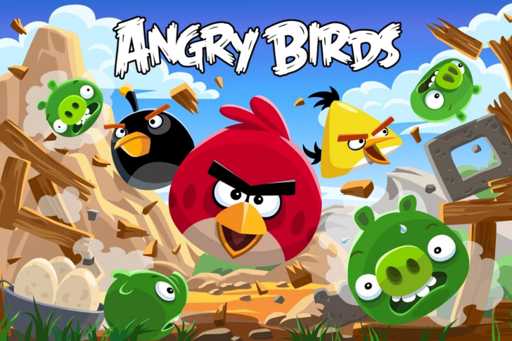 Das Angry Birds Rovio Adventure Wallpaper