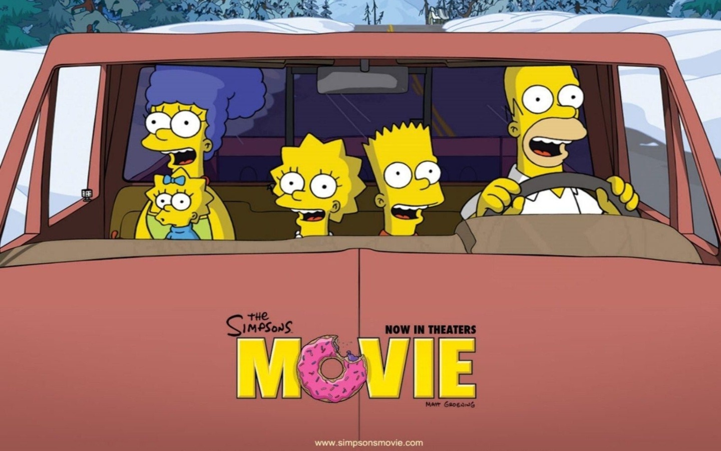 Das The Simpsons Movie Wallpaper 1440x900