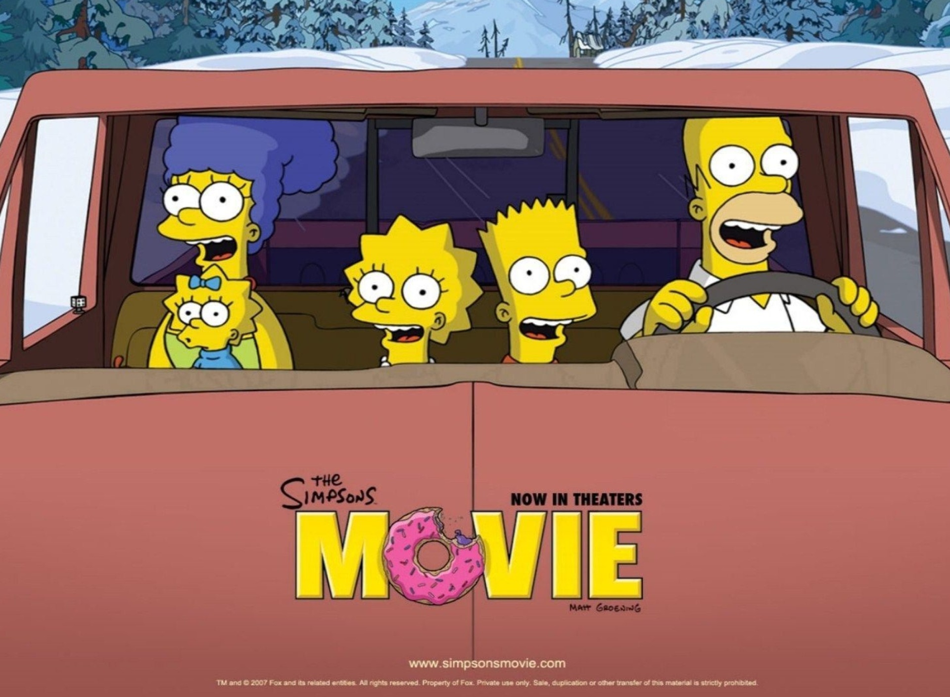 Sfondi The Simpsons Movie 1920x1408