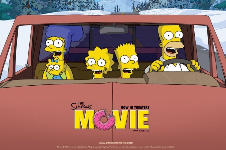 Screenshot №1 pro téma The Simpsons Movie