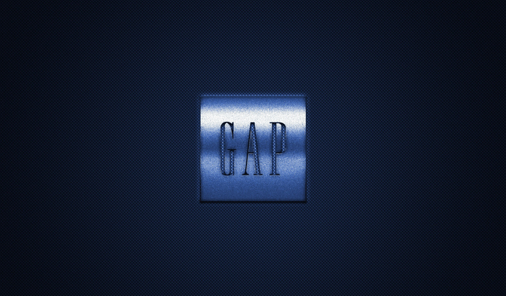 Обои GAP Logo 1024x600