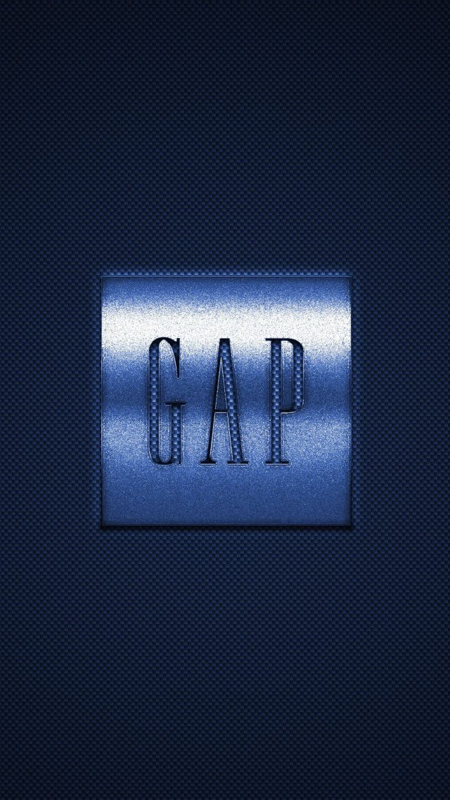 Fondo de pantalla GAP Logo 640x1136