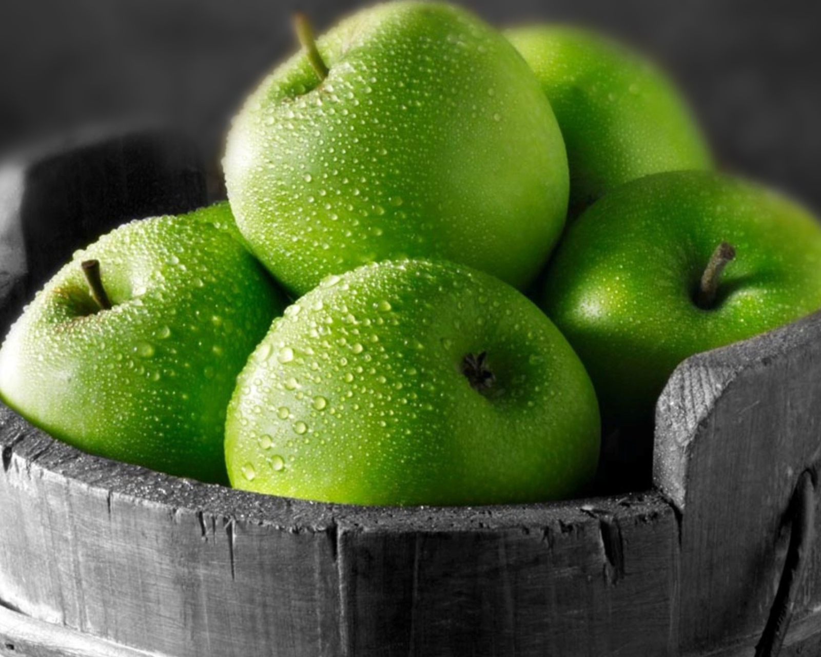 Das Green Apples Wallpaper 1600x1280
