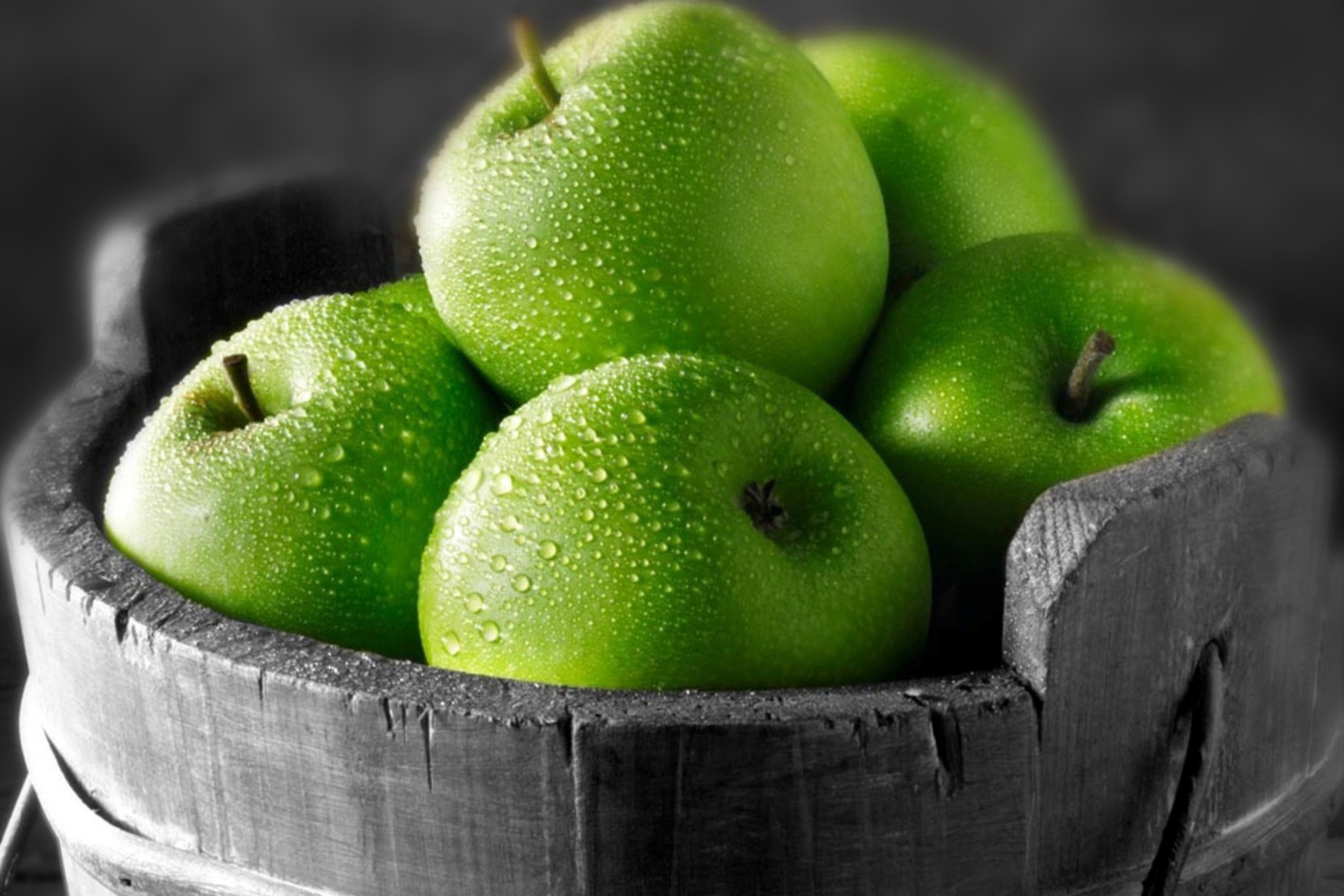 Обои Green Apples 2880x1920