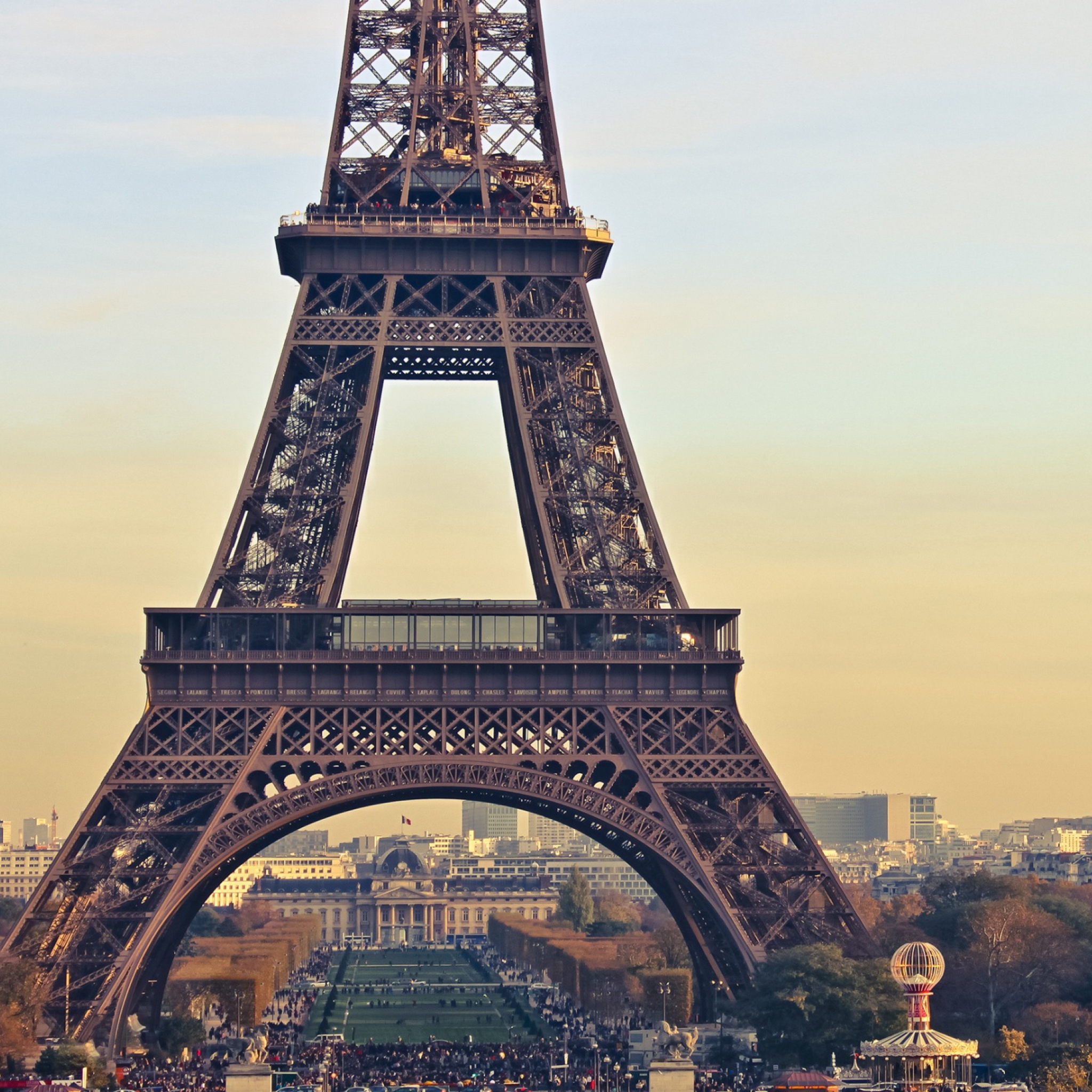 Screenshot №1 pro téma Paris Eiffel Tower 2048x2048