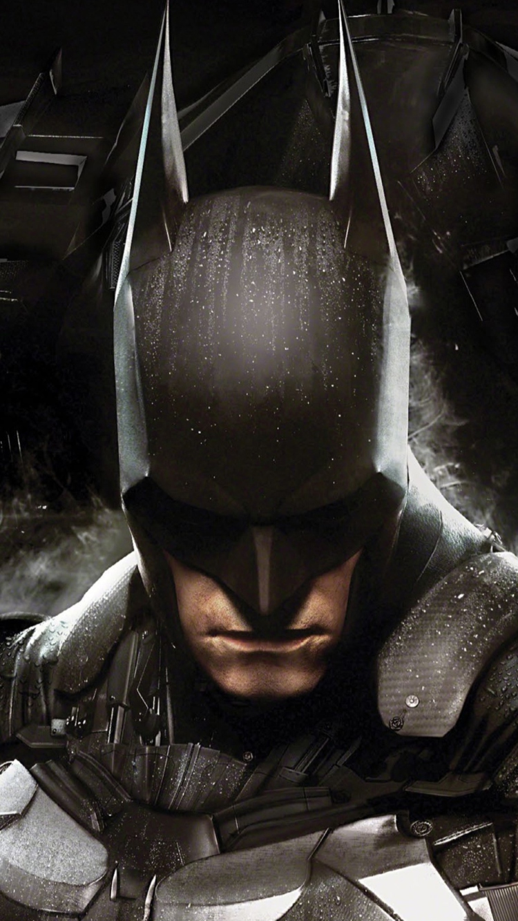 Das 2014 Batman Arkham Knight Wallpaper 750x1334