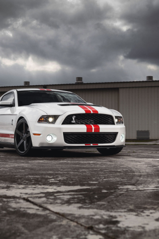 Обои Ford Mustang Gt500 320x480