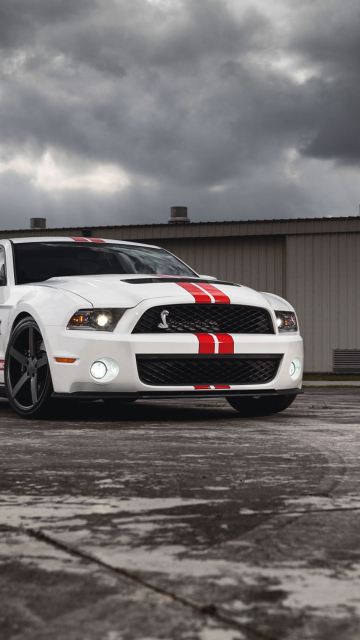 Sfondi Ford Mustang Gt500 360x640