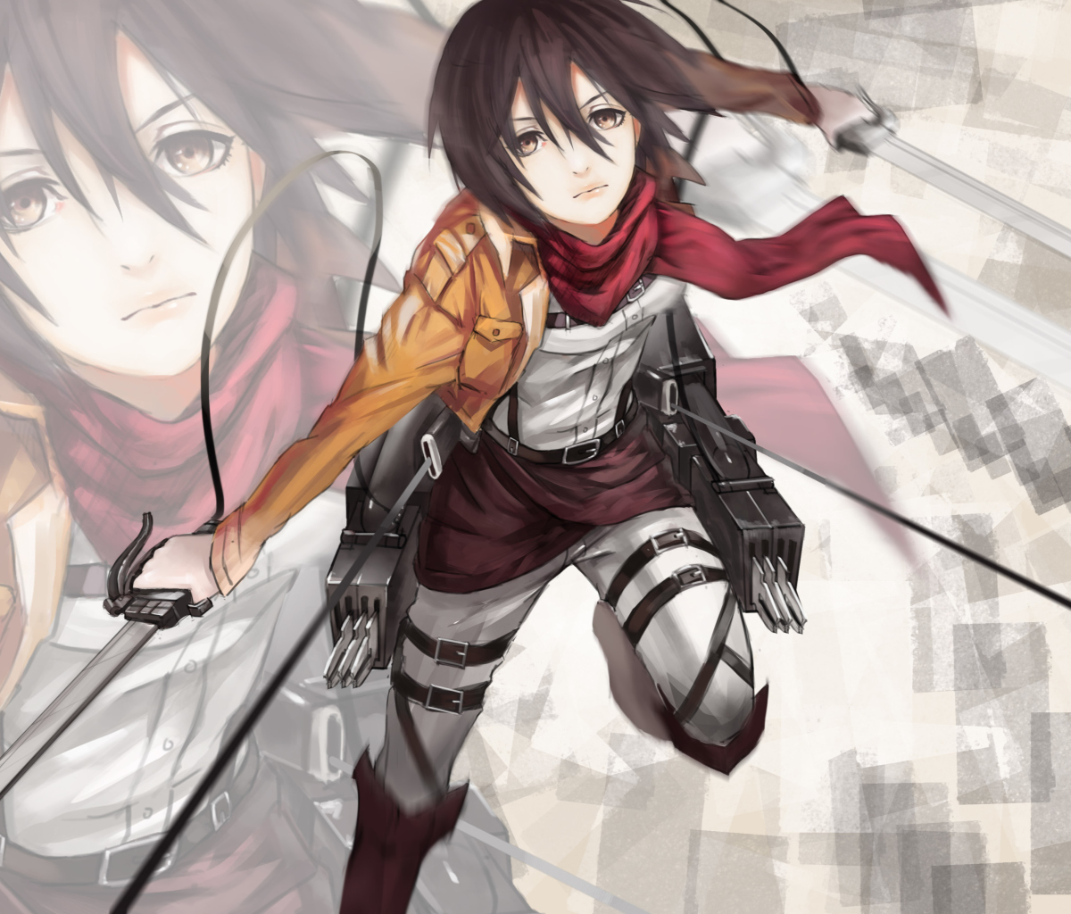 Mikasa Ackerman - Shingeki no Kyojin wallpaper 1200x1024