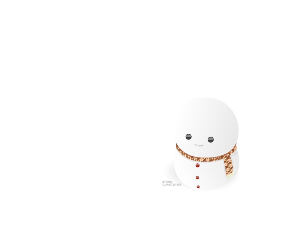 Screenshot №1 pro téma Little Snowman 960x800