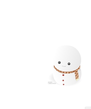 Little Snowman - Obrázkek zdarma pro 750x1334