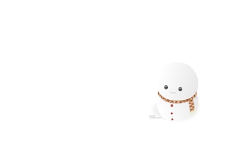 Little Snowman - Obrázkek zdarma pro 1600x900