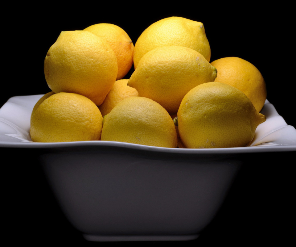 Lemons wallpaper 960x800