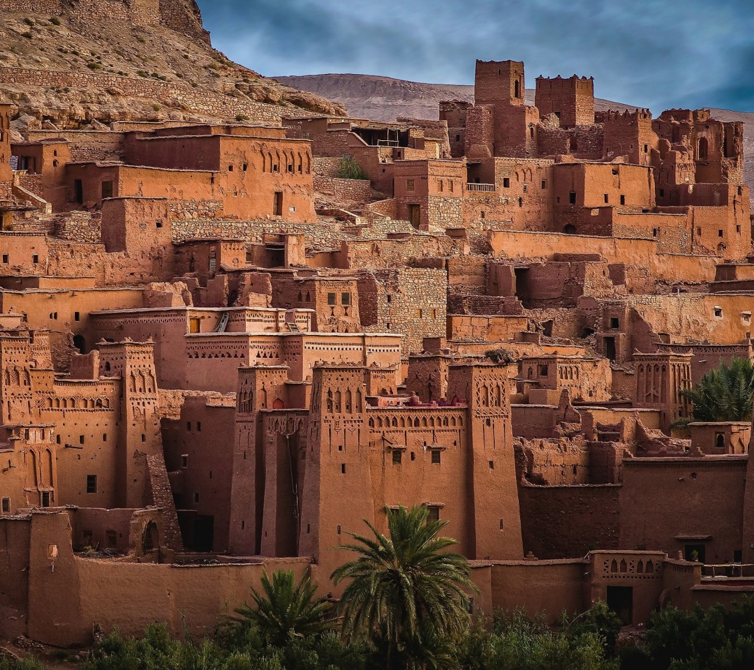 Morocco Castle wallpaper 1080x960
