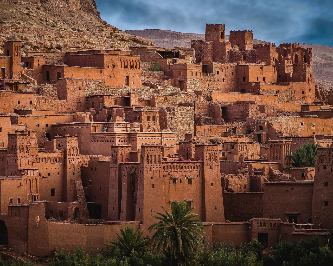 Morocco Castle wallpaper 1280x1024