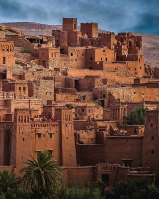 Morocco Castle sfondi gratuiti per 480x640