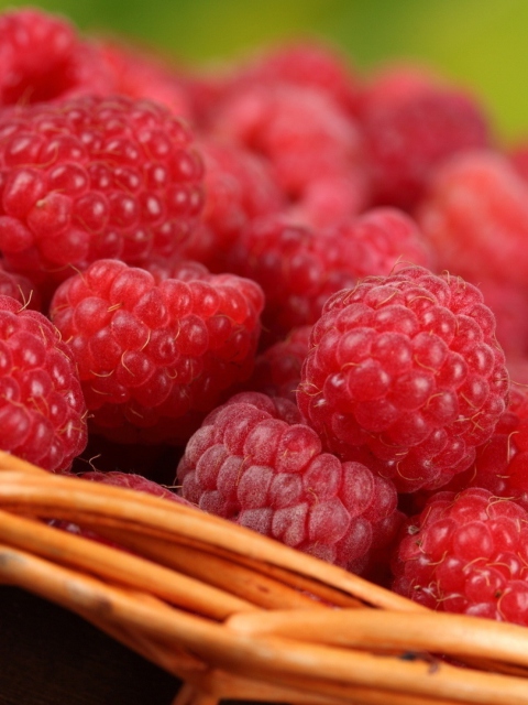 Обои Sweet Raspberries 480x640