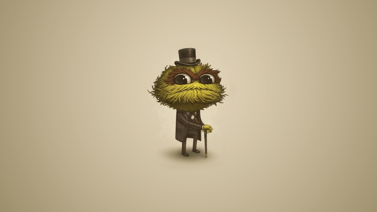 Screenshot №1 pro téma Sesame Street Oscar The Grouch 1280x720