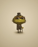 Sesame Street Oscar The Grouch wallpaper 128x160