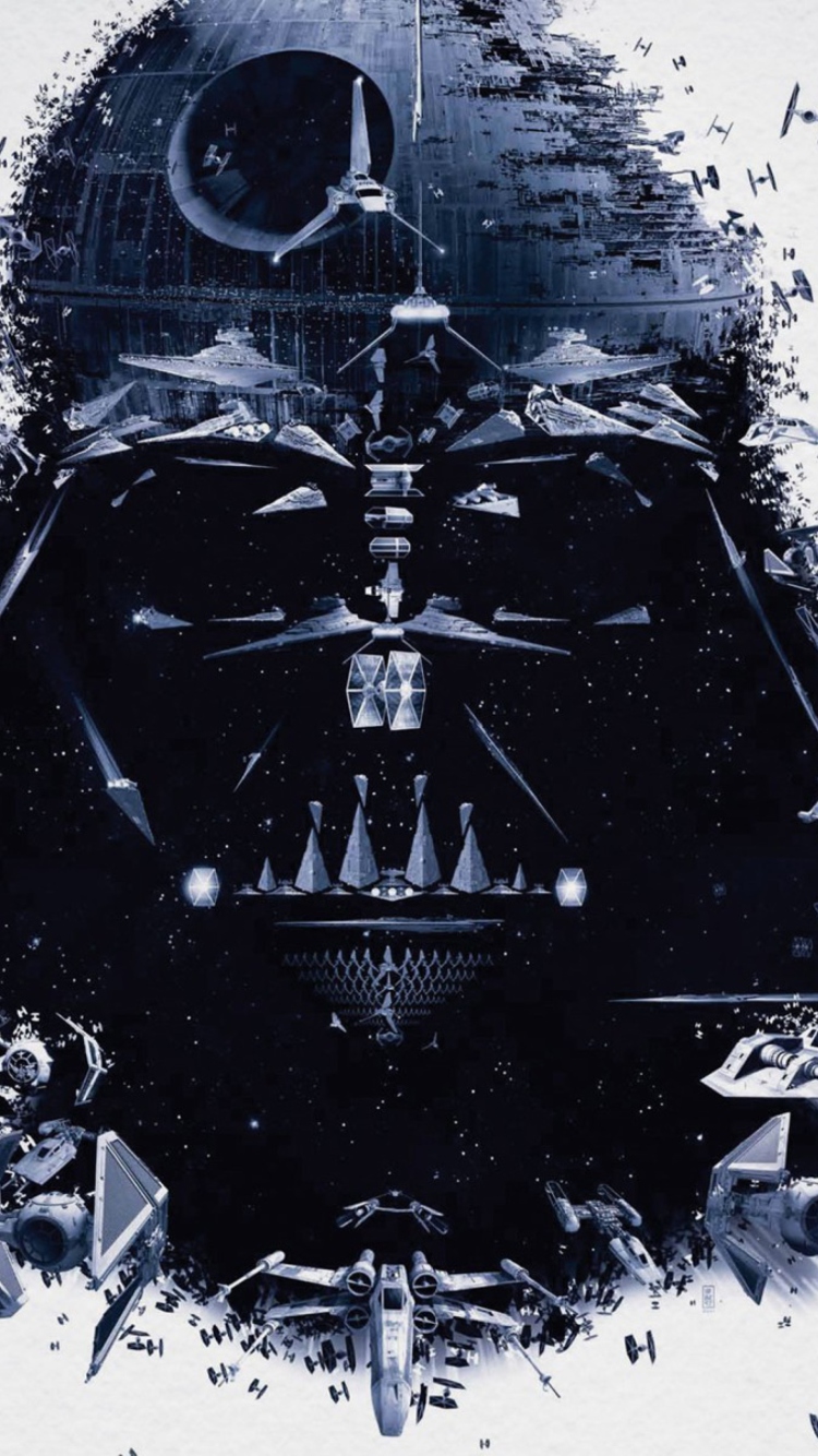 Das Darth Vader Wallpaper 750x1334