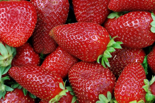 Strawberries - Obrázkek zdarma pro 1400x1050