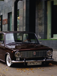 Retro Car VAZ 2101 wallpaper 240x320