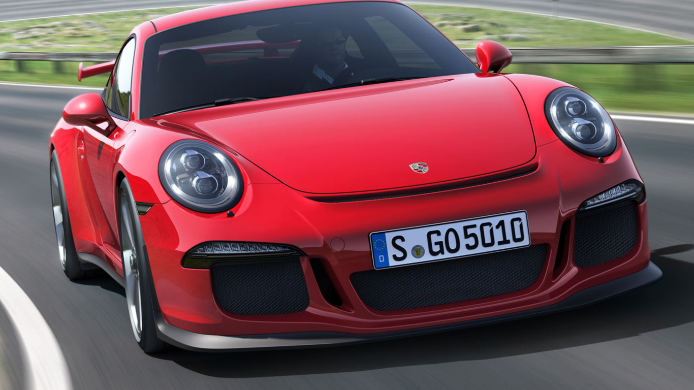 Screenshot №1 pro téma Porsche 911 GT3 1366x768