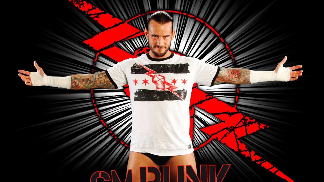 Screenshot №1 pro téma WWE CM Punk 1280x720