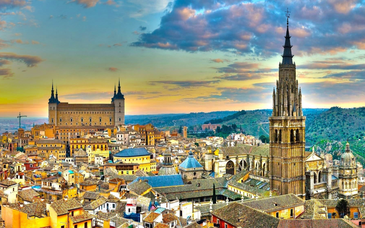 Sfondi Toledo Spain 1280x800