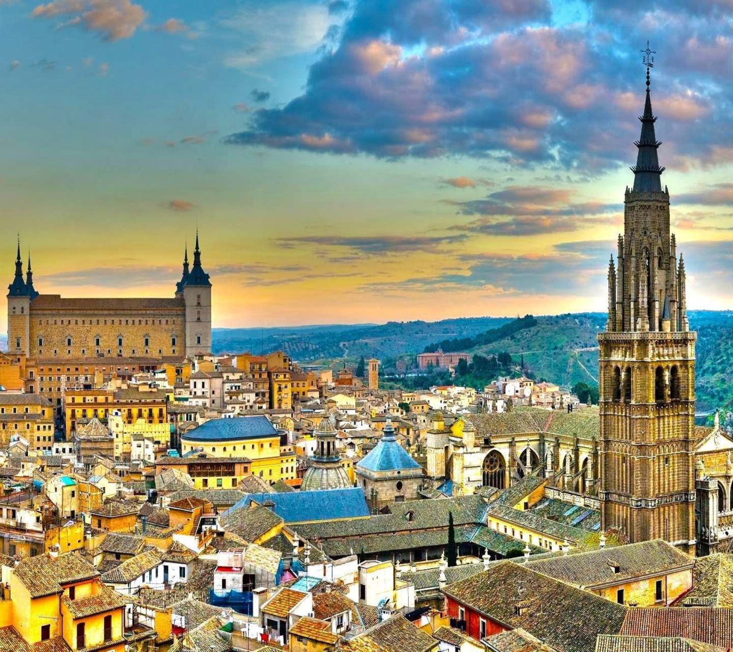 Toledo Spain wallpaper 1440x1280