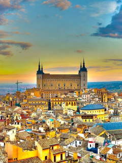 Обои Toledo Spain 240x320