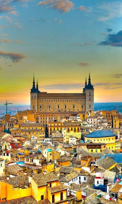 Das Toledo Spain Wallpaper 240x400