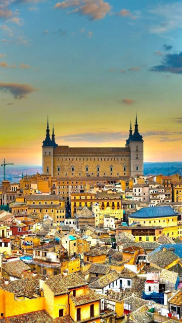 Fondo de pantalla Toledo Spain 360x640
