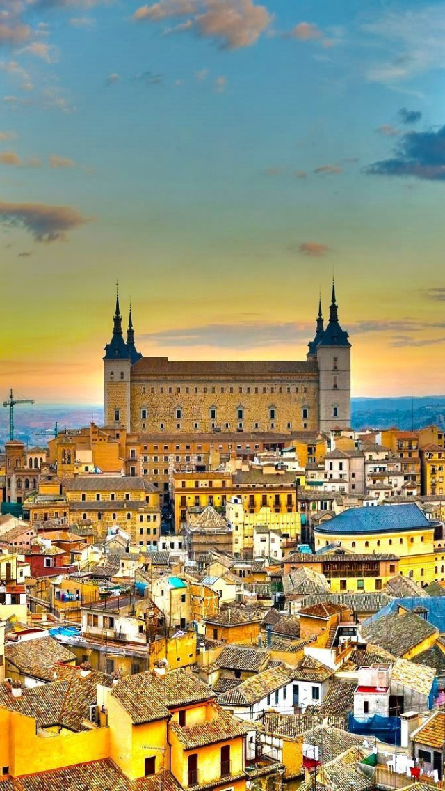 Toledo Spain wallpaper 640x1136