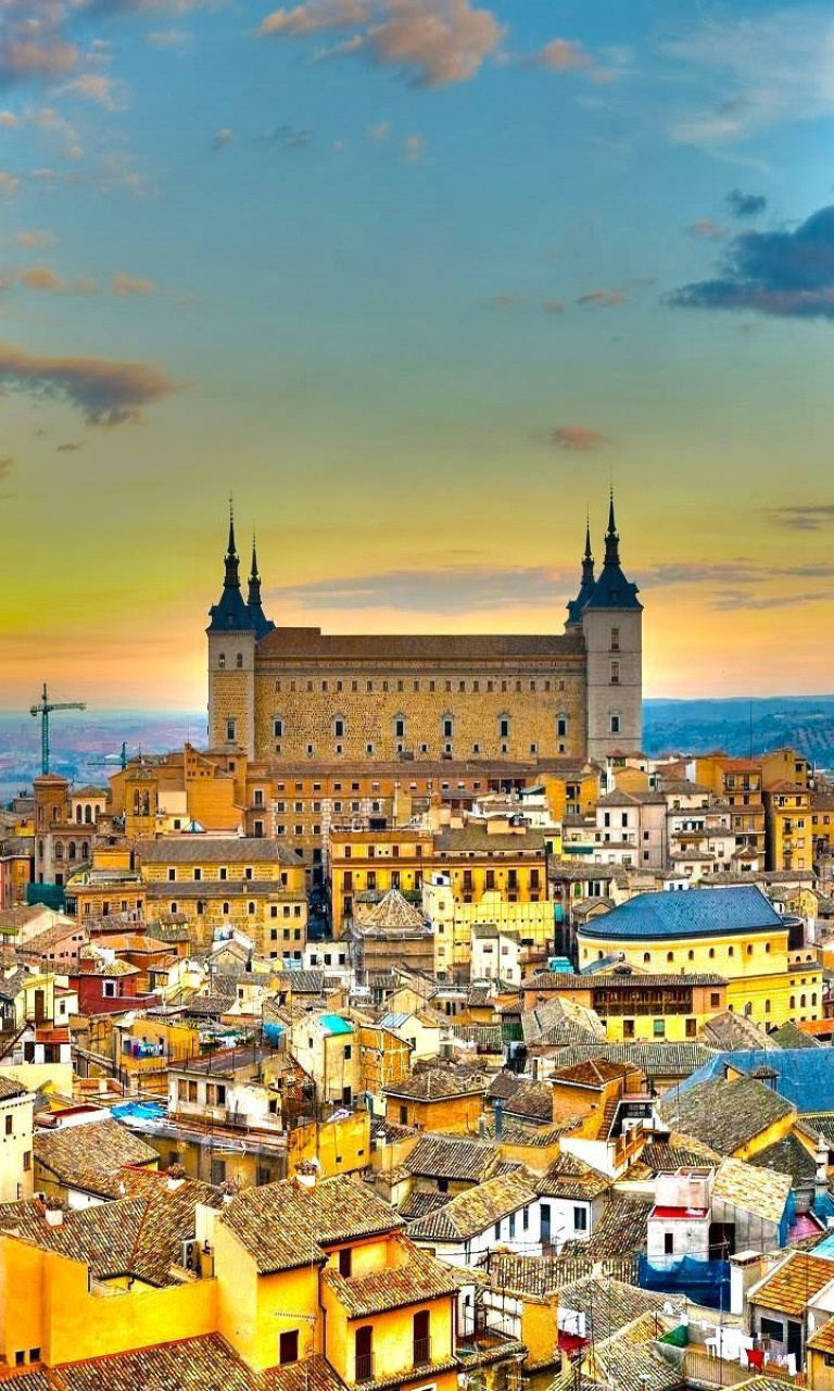 Fondo de pantalla Toledo Spain 768x1280