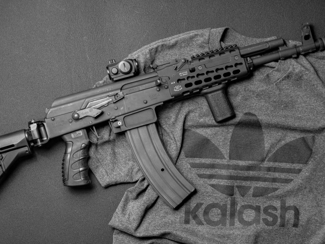 Das Ak 47 Kalashnikov Wallpaper 640x480