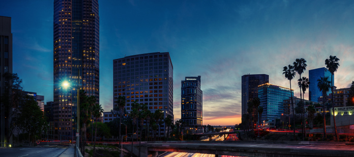 Screenshot №1 pro téma Los Angeles Panorama 720x320