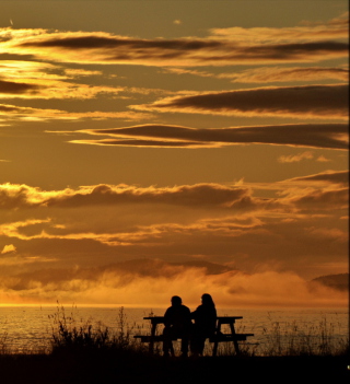 Sunset For Couple - Obrázkek zdarma pro iPad 3