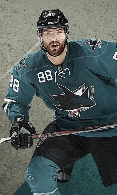 Brent Burns from San Jose Sharks screenshot #1 240x400