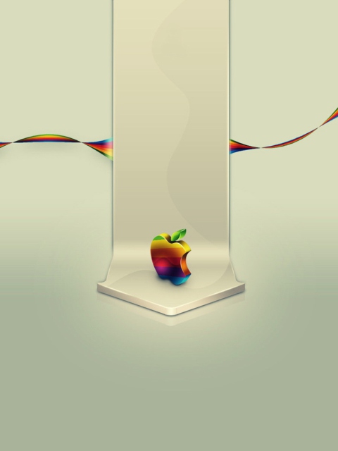 Screenshot №1 pro téma Apple Logo 480x640
