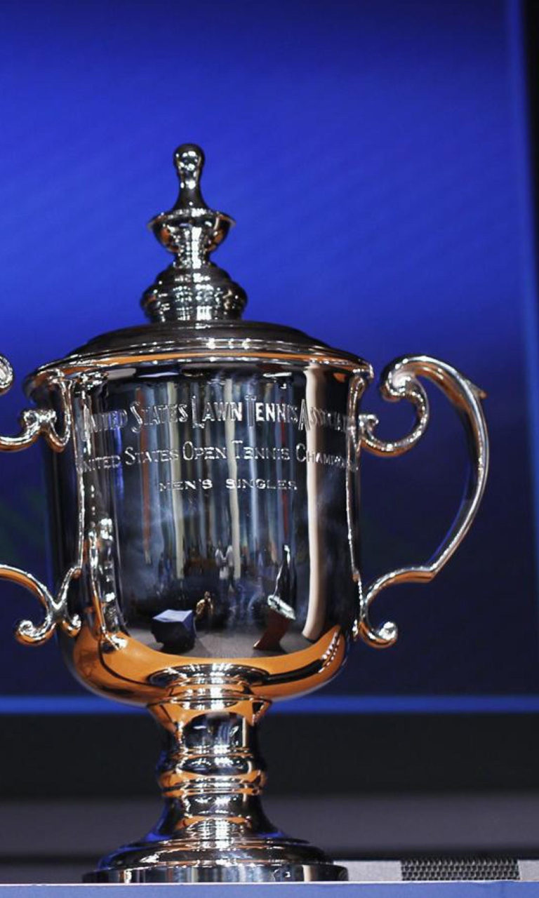 Sfondi US Open Trophy Tennis 768x1280