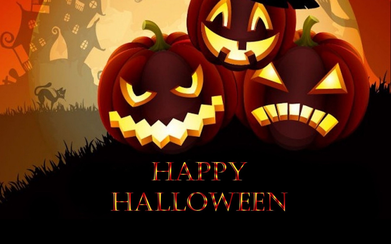 Fondo de pantalla Happy Halloween 1280x800