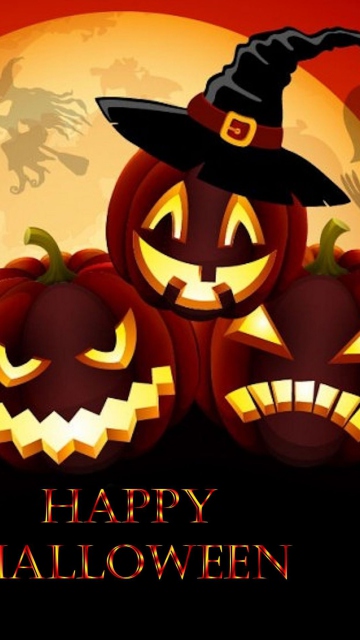 Fondo de pantalla Happy Halloween 360x640