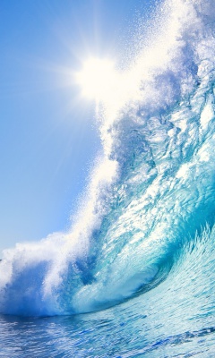 Screenshot №1 pro téma Blue Wave 240x400